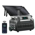 thumbnail image 1 of IEE P3200 Power portable station with 2X200W solar panel,Emergency battery backup power,4000 cycles,1 hour fast charging,RV.Caming ., 1 of 8