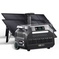 thumbnail image 1 of IEE P3200 power portable station with 2X400W solar panel ,1 hour fast charging, UPS,APP Control，Home and outdoor Backup,RV.Caming ., 1 of 12