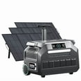 thumbnail image 1 of IEE P3200 Solar generator with 3X200W panels,LiFePO₄ Battery,EPS,APP Control,Home and outdoor Backup,RV.Caming ., 1 of 11