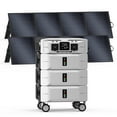 thumbnail image 1 of IEE SP5000 7680Wh Solar Generator 5000W w/ 2x400W Panel - Home Backup Power for RV, Camping & Emergencies, 1 of 9