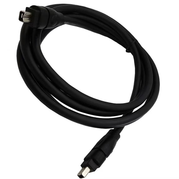 IEEE 1394 4 Pin to 4Pin Firewire Cable Firewire 400 DV Cable for Computer Laptop to Industrial Camera Camcorder