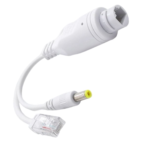IEEE802.3af/at Compatible Weatherproof 24V to 12V Power over Ethernet Adapter