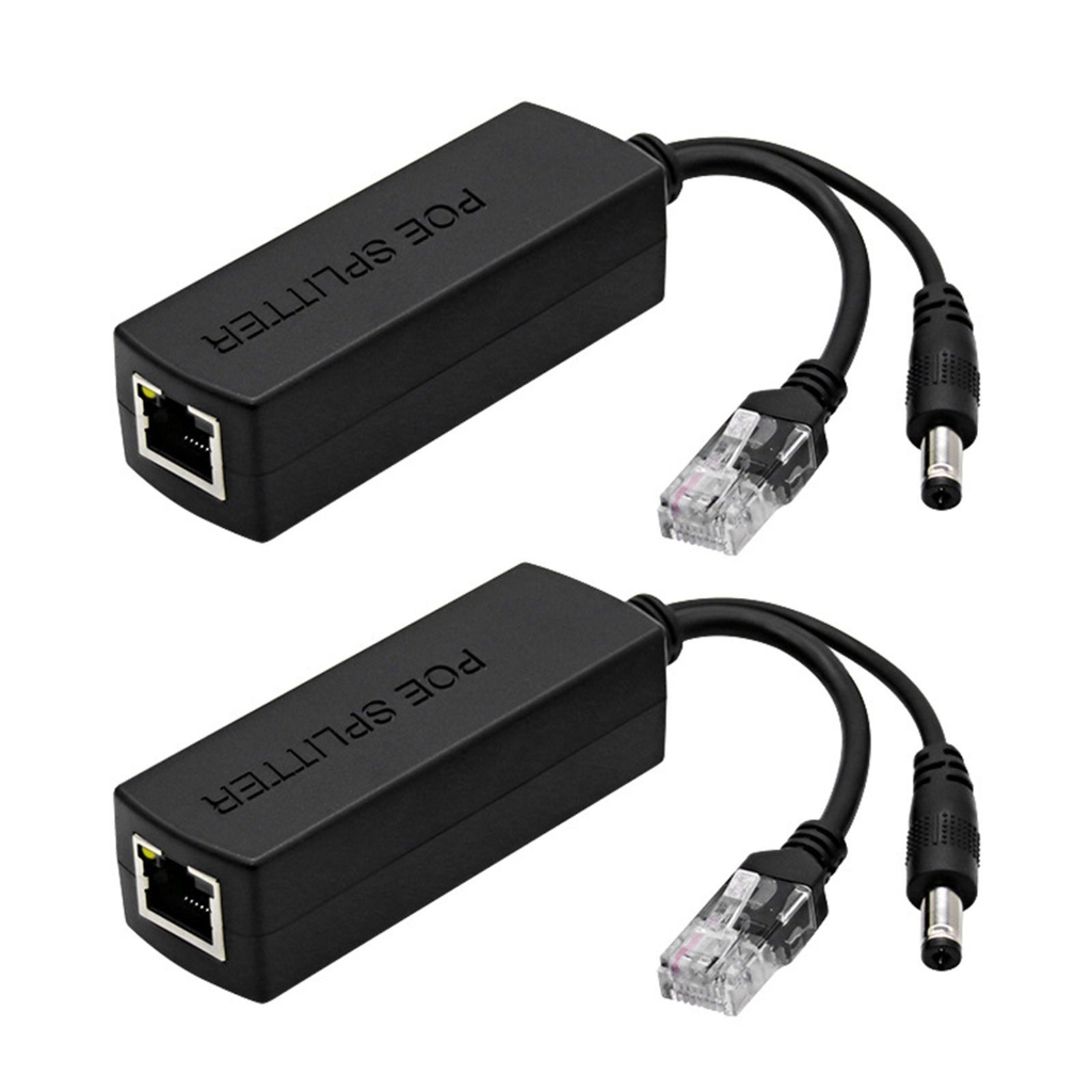 Af Output To Computer IEEE802.3af/at Standard DC48V to 12V 1.2A Output Voltages POE Splitter ...