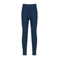 thumbnail image 1 of IEFIEL Girls Gymnastic Yoga Pants Stretchy Skinny Tights Leggings Running Workout Athletic Pants Navy Blue 10, 1 of 7