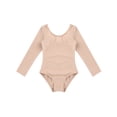 thumbnail image 1 of IEFIEL Girls Long Sleeve Ballet Leotard Dance Bodysuit Warm Layer (Little Girls & Big Girls), 1 of 3