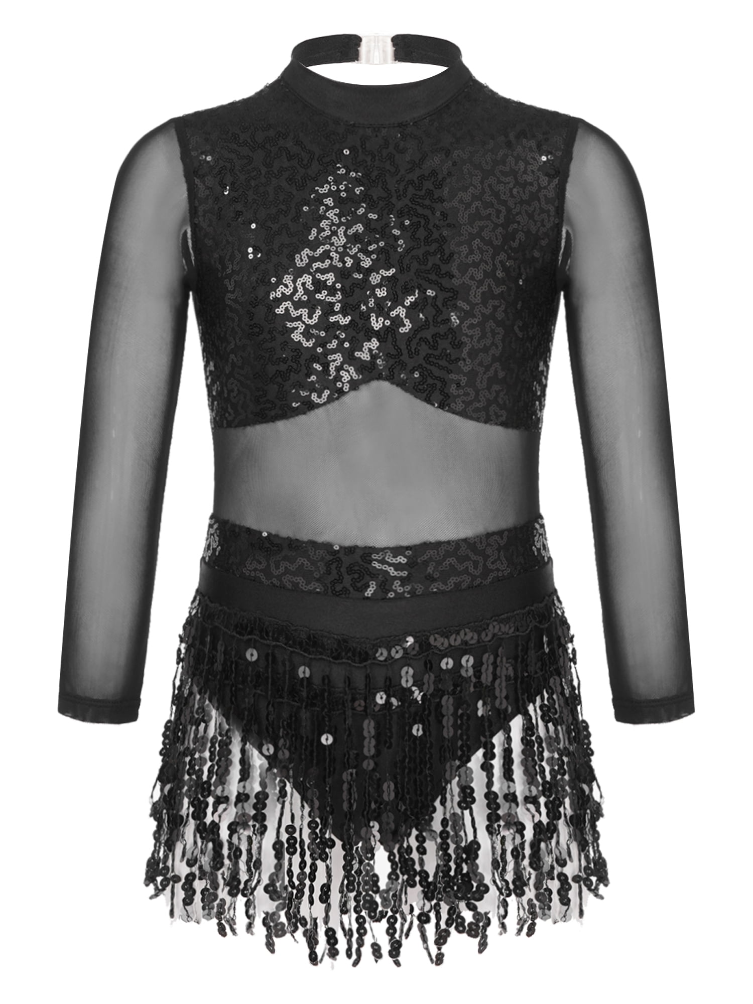 Shiny Sequins Tassels Fringes Tank Tops Women Sexy Sleeveless Crop Top 2019 Fashion Music Festival Top Stage Performance Tops