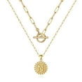 thumbnail image 1 of IEFSHINY Gold Layered Necklaces for Women Initial Necklaces for Women Gold Jewelry Gifts, 1 of 6