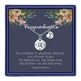 thumbnail image 1 of IEFSHINY Graduation Gifts For Her 2024, Compass Necklace Graduation Gifts Heart Pendant Initial Necklace, 1 of 5