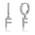 thumbnail image 1 of IEFSHINY Initial Earrings for Women Hypoallergenic Huggie Hoop Earrings Jewelry Gifts for Women, 1 of 6