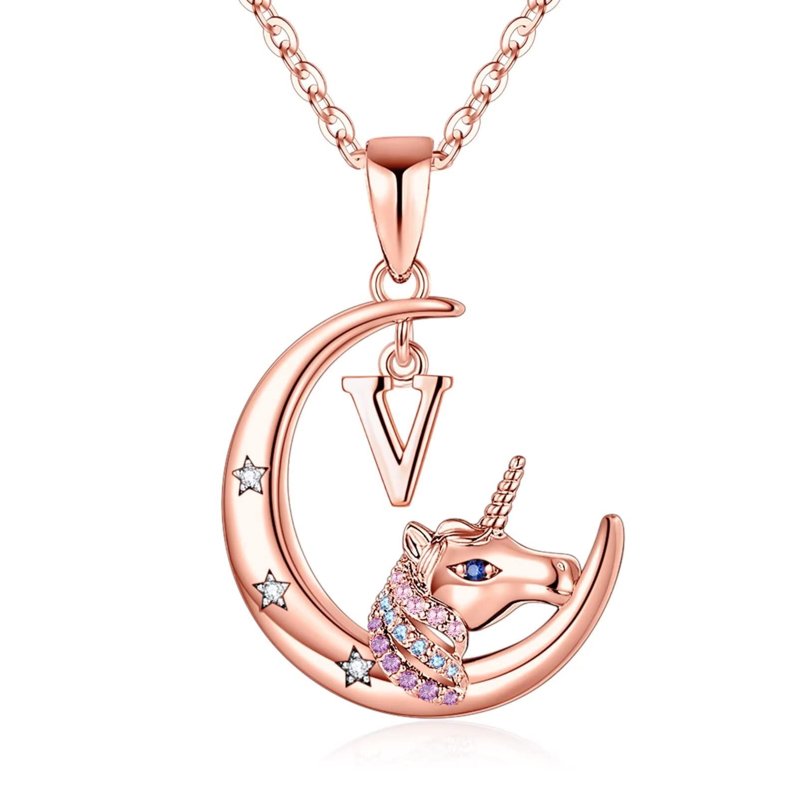  GULICX Unicorns Gifts for Girls, Heart Pendant Unicorn Necklace  for Girls Jewelry Birthday for Daughter Granddaughter Niece: Clothing,  Shoes & Jewelry