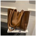thumbnail image 1 of IELGY Ladies Solid Color Child Mother Bag Large Capacity Simple Portable Tote Bag, 1 of 10