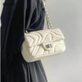 thumbnail image 1 of IELGY New classic embroidery line Fashionable shoulder messenger bag women, 1 of 7