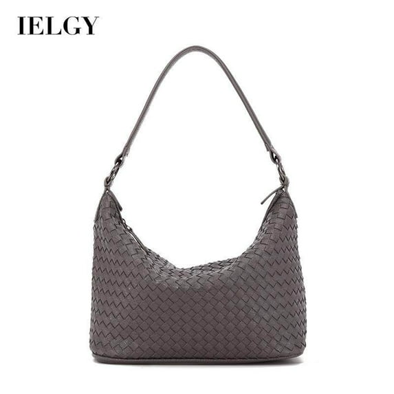 IELGY Single Woven Purple Soft surface PU All-match One-shoulder Women's bag Portable