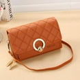 thumbnail image 1 of IELGY Small Fresh Metal Buckle Fashion All-match Messenger Bag Women, 1 of 2