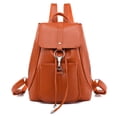 thumbnail image 1 of IELGY Soft Leather Texture Student Backpack Korean Version Casual All-Match Large-Capacity Fashion Backpack, 1 of 2