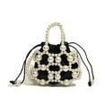 thumbnail image 1 of IELGY exquisite beaded fashion handbag, foreign shoulder bag, little fairy trendy temperament messenger bag, 1 of 2