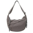 thumbnail image 1 of IELGY fashionable large-capacity nylon cloth messenger bag, versatile dumpling bag, 1 of 2