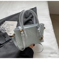 thumbnail image 1 of IELGY high-texture hand-woven portable small tote bag, fashionable shoulder messenger bag, 1 of 2