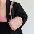 thumbnail image 1 of IELGY saddle bag female niche small fragrant rhombus chain all-match one-shoulder Messenger bag, 1 of 4