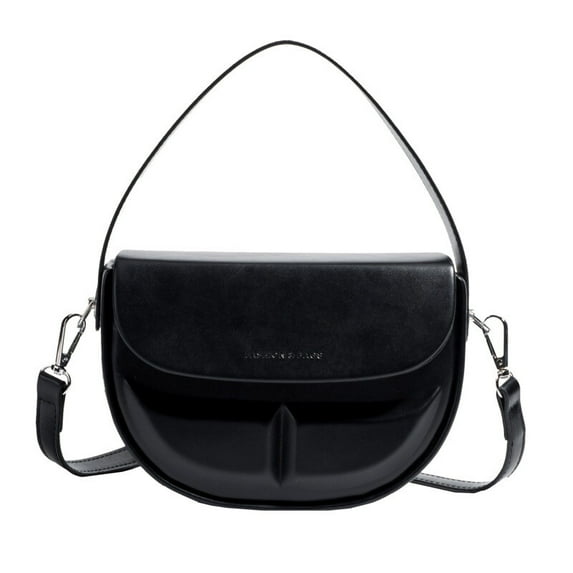 IELGY saddle bag women's portable trend simple oval shape can be shoulder crossbody