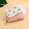 thumbnail image 1 of IELGY zipper Korean style small floral ladies short wallet, 1 of 2
