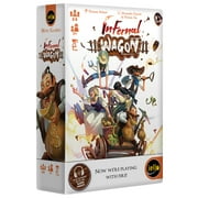 IELLO Infernal Wagon - Quick Party Game, Complete Pre-established Objectives To Prove your Team Skill, Family Game, Ages 7+, 2-5 Players, 7 Minute Play Time