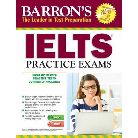 Pre-Owned Ielts Practice Exams with MP3 CD [With MP3] (Paperback) 1438076355 9781438076355