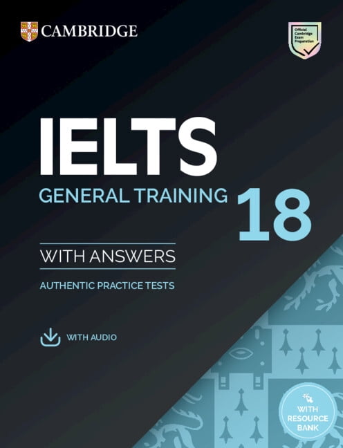 【新品未使用】IELTS General Training17&18&19&20 IELTS Practice Tests Ielts 18 General Training Student's Book with