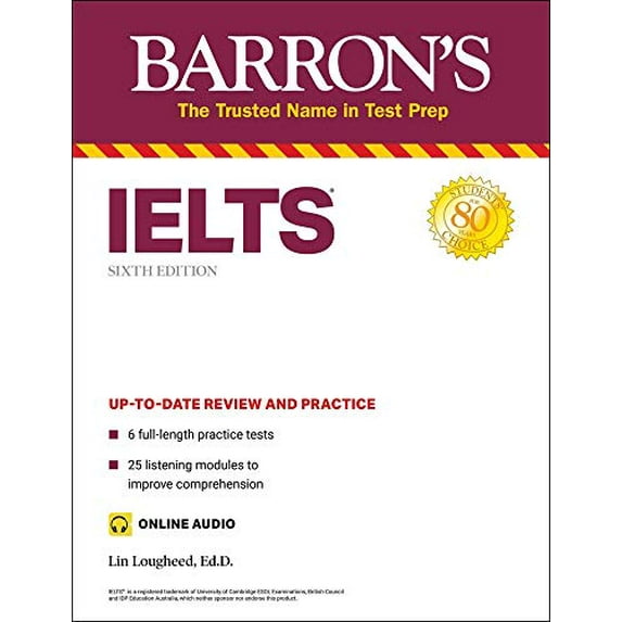 Pre-Owned Barron's Test Prep: IELTS (with Online Audio) (Paperback)