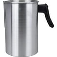 thumbnail image 1 of IEMIEBSHA 4 Pounds Candle Making Pouring Pot, Aluminum Construction Candle Making Pitcher Dripless Pouring Spout Wax Melting Pot with Heat-Resisting Handle, 1 of 9