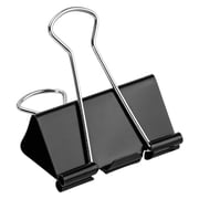 Extra Large Binder Clips 2 inch Jumbo Binder Clips 24 Pack Big Metal Paper Clamps Black 2 Inch