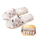 thumbnail image 1 of IEMIEMIEM House Slippers for Women Memory Foam Summer Slides Indoor Bedroom Sandal Shoes Open Toe Washable Non-Slip Shower Slippers 7.5-8 wide, 1 of 5