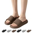 thumbnail image 1 of IEMIEMIEM Mens Slide Sandals Summer Beach Sandals Comfort Casual House Shower Shoes Waterproof Outdoor Water Pool Gym Slides 10 wide, 1 of 6