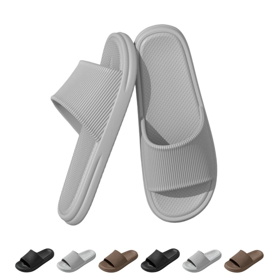 IEMIEMIEM Mens Slide Sandals Summer Beach Sandals Comfort Casual House Shower Shoes Waterproof Outdoor Water Pool Gym Slides 9.5 wide
