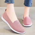 thumbnail image 1 of IEMIEMIEM Orthopedic Casual Shoes for Women Arch Support Sneakers Lightweight Non Slip Slip on Work Shoes Mesh Stretch Comfortable 2026 New Orthopedic Shoes Pink 5.5 Wide, 1 of 9