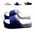 thumbnail image 1 of IEMIEMIEM Pillow Slippers Lightweight House Slides Shower Sandals Cushioned Thick Sole Beach Sandal Comfort Bathroom Shower Slipper for Indoor Outdoor 8.5 wide, 1 of 4