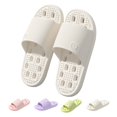 thumbnail image 1 of IEMIEMIEM Shower Shoes for Women with Drain Holes Non Slip Quick Dry Bathroom Slippers Comfortable Shower Sandals College Dorm Gym Pool Indoor Outdoor 5-6 wide, 1 of 5