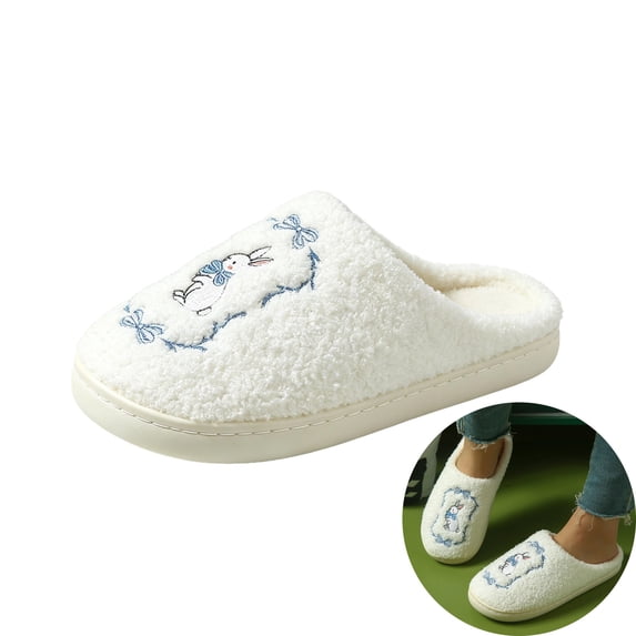 IEMIEMIEM Slippers For Women Cute Rabbit Adult House Kawaii Bedroom ...