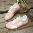 thumbnail image 1 of IEMIEMIEM Women's Barefoot Shoes Minimalist Wide Toe Zero Drop Fashion Sneakers Lightweight Barefoot Feel & Breathable for Walking Running All Day Wear Pink 7.5 Wide, 1 of 9