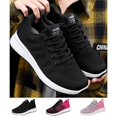 thumbnail image 1 of IEMIEMIEM Women's Sneakers Walking Shoes Lightweight Tennis Breathable Mesh Athletic Running Shoes for Gym, Work and Casual Daily Wear 7.5 wide, 1 of 4
