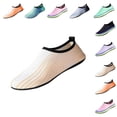 thumbnail image 1 of IEMIEMIEM Womens Mens Water Shoes Breathable Soft Barefoots Quick Drying Aqua Socks for Swim Pool Beach Surf River Brown 8-8.5 Women/7.5-8 Men, 1 of 7