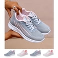 thumbnail image 1 of IEMIEMIEM Womens Sneakers Mesh Breathable Athletic Comfortable Casual Lightweight Tennis Walking Sports Running Shoes Gym Fashion Sneakers 6.5 wide, 1 of 7
