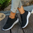 thumbnail image 1 of IEMIEMIEM Womens Sneakers Tennis Shoes 2026 Fashion Slip On Comfortable Lightweight Non Slip Orthopedic Footwear for Walking Casual Travel Black 7.5 Wide, 1 of 5