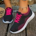 thumbnail image 1 of IEMIEMIEM Womens Sneakers Tennis Shoes 2026 Fashion Slip On Comfortable Lightweight Non Slip Orthopedic Footwear for Walking Casual Travel Red 8.5 Wide, 1 of 5