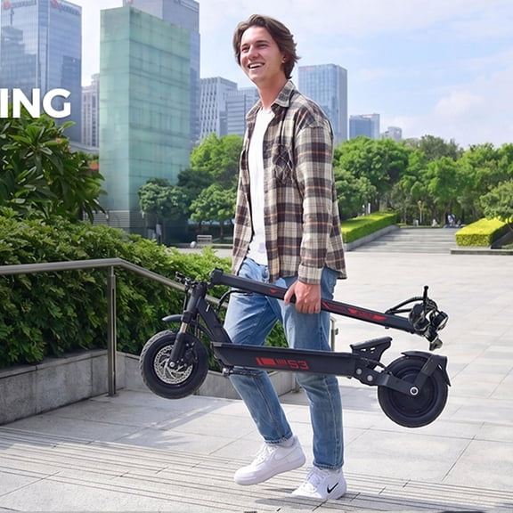 iENYRID S3 800W Off Road Electric Scooter for Adults, 48V/13Ah Battery, Safe Brake Foldable Fast Commuting eScooter