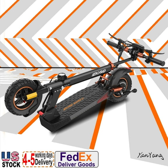IENYRID Electric Scooter Adult, 800W Motor, 10" Solid Tires, 22 Miles Long Range, 28 mph Folding Commuter Electric Scooter for Adults,With 3 Speed Modes and Dual Braking