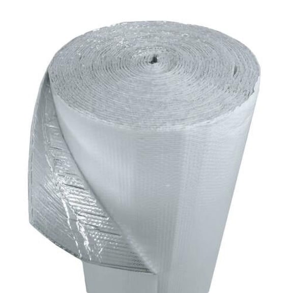 IES 16" x 25' White Double Bubble Reflective Foil Insulation Thermal Barrier R8