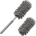 thumbnail image 1 of IESWKP Microfiber Duster for Cleaning with 2 Replaceable Heads, Hand Washable Dusters Extendable & Detachable Pole for Effortless Cleaning - Home, Car, Ceiling Fan, Furniture - Grey, 1 of 8