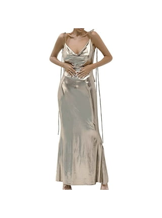 Evening gown with shorts underneath hot sale