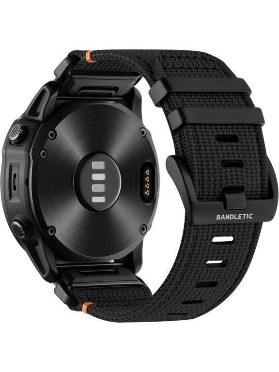 -26mm Quick Fit Compatible with Fenix 8 51mm Watch Band,Black
